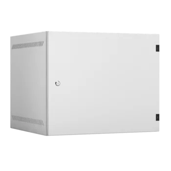 Настенный шкаф 19", 9U, металл, 540х500, серый